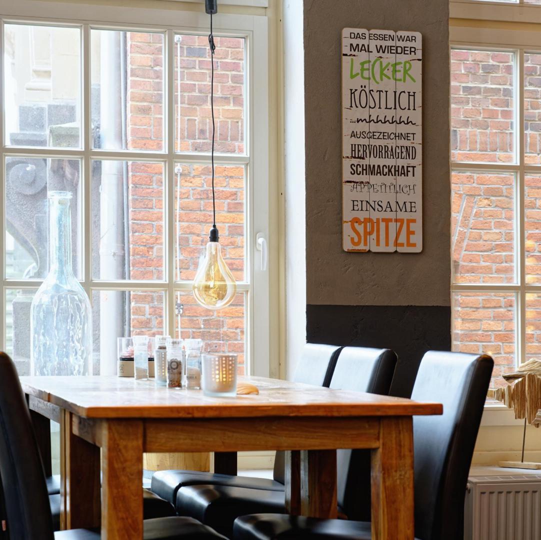 Restaurant Haus Hamburg Hotell Leer Eksteriør bilde